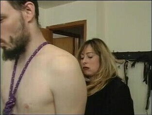 Mistress Cristian fooling around with slave