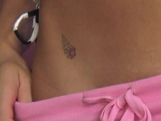 Blond taken home and gets cunt licked out on the couch