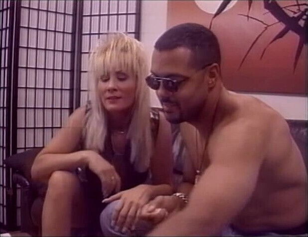 Hardcore chick leather gets pussy eaten while smokes cigarette