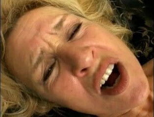 Beautiful blonde grandma enjoys fucking sucking stiff