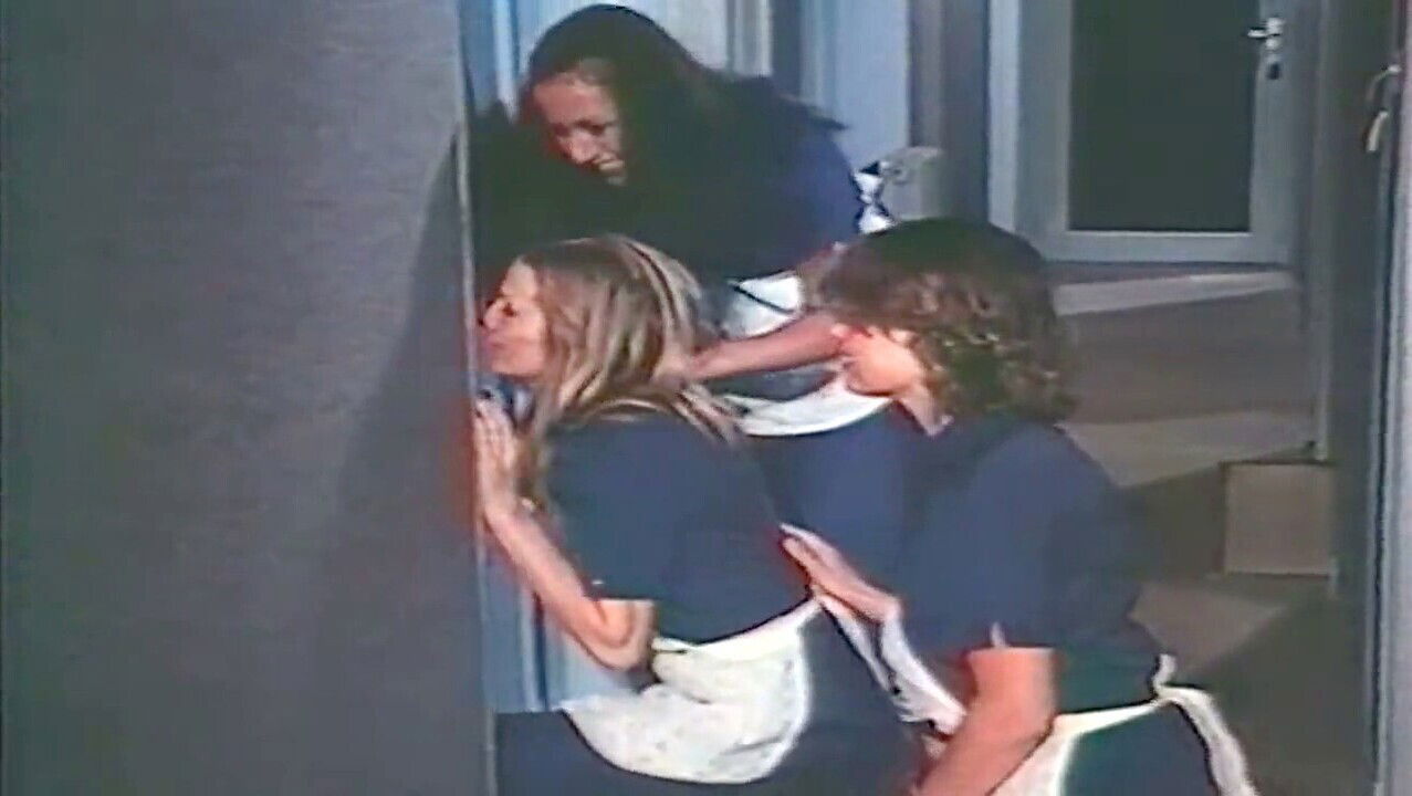 Retro women excited hardest fuck