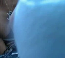 asian exhibitionist squirts front busy road