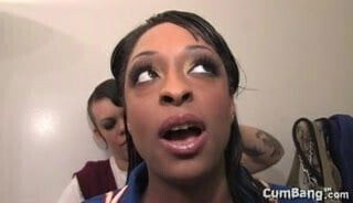 Busty Carmen Hayes used many whites