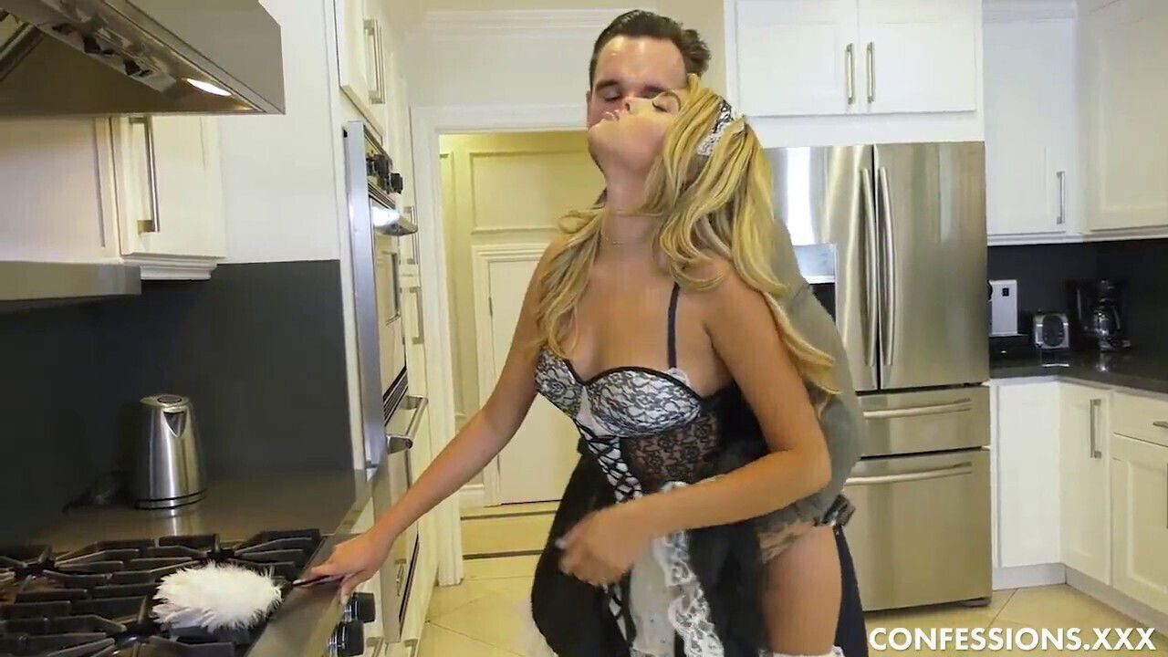 Recent, young maid seduces owner, sexy maid allsex