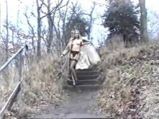 Sally Shakespeare Flashing in public