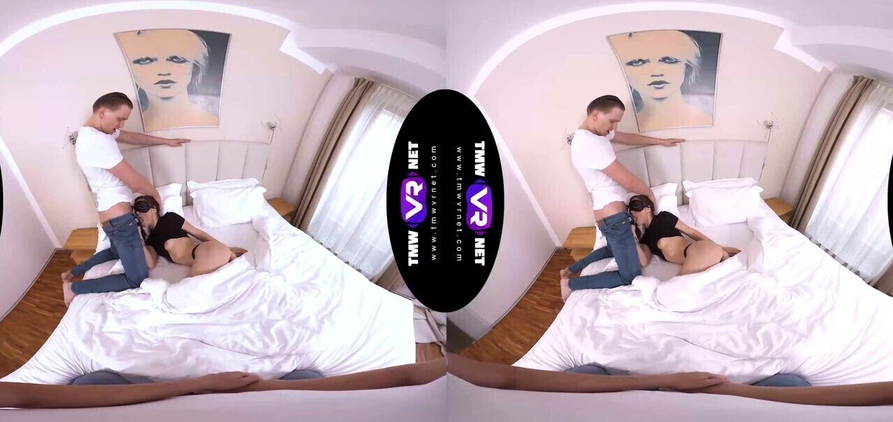 Prank, tits, ball licking