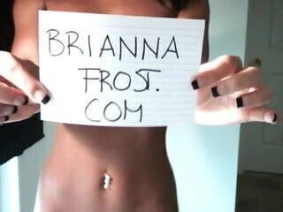Brianna Frost Strip Pussy & Ass