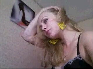 Russian beautiful girl shows vagina suck dildo