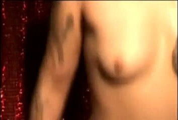 Girl fisted live on stage by another girl