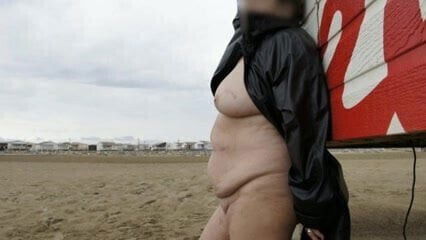 Brenda at beach (pics compilation)