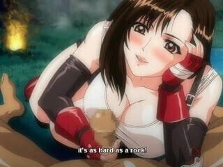 Tifa Blowjob subbed