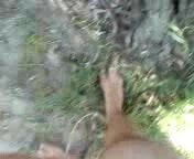 My bald cock on wild beach!