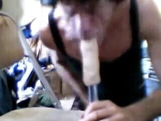 practicing BJ,s Dildo