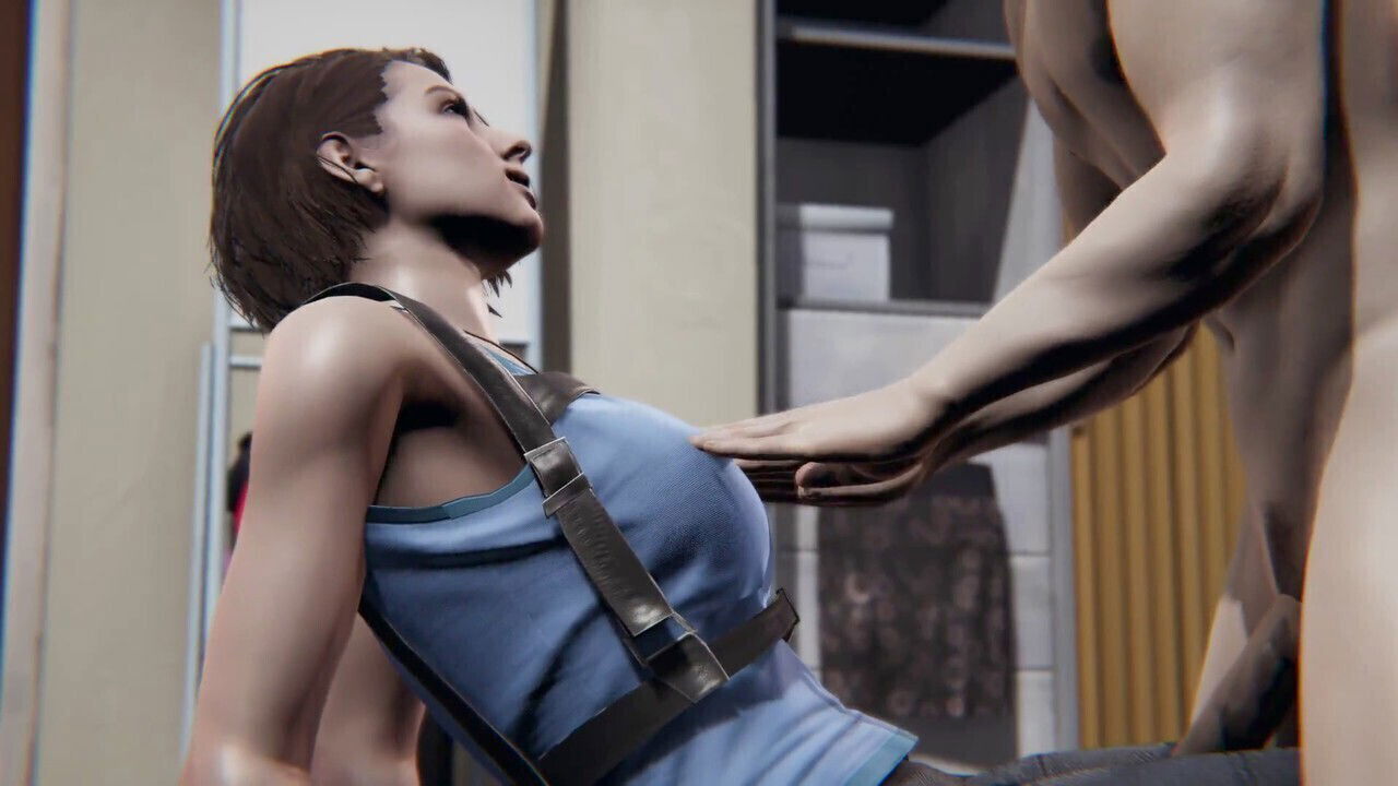 Jill valentine creampie, blonde anime resident evil, resident evil futa