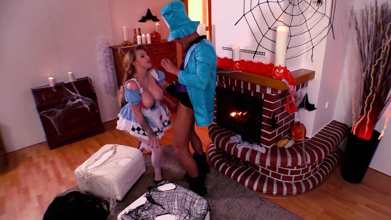 Naughty Album Hardcore Halloween with titted