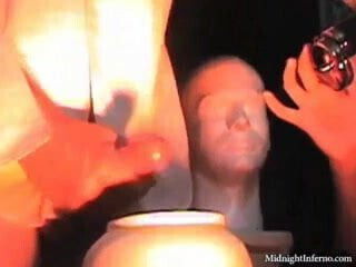 CFNM 10 inch Masturbation Phantom with handjob & cum show