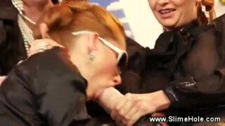 Horny babes strapon fuck slut cant enough