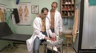 Filthy doctor have gay sex with his colleague