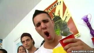 rachel starr, alexis fawx, jamie valentine college orgy