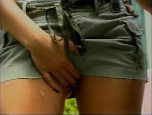 Gorgeous blonde gets a hard outdoor anal fuck from a big dick dude