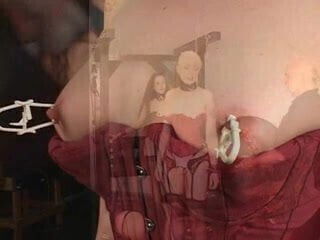 male tortures tatooed BDSM sluts wearing strapons