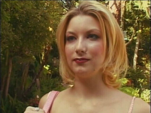 Cute blonde MILF blows and gets nailed next to the swimming pool