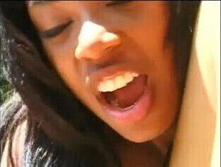 2 ebony lesbians in action by the pool