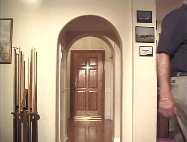 Old Mr Sleazy gets his way to turn on blonde girl on his house and fucked her