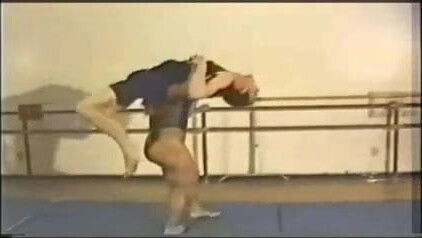 Sharon Marvel wrestling