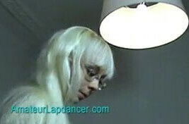 Intellectual czech chick lapdances