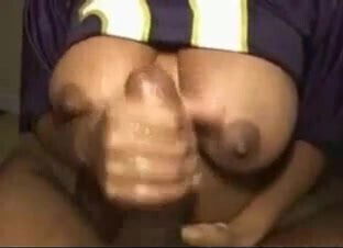 Awesome Handjob By Black Ebony Women
