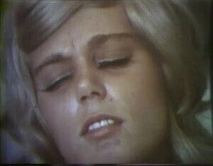 Blonde MILF masturbates at dinner table