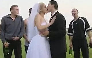 Bride public fuck after wedding
