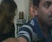 Indian couple on webcam