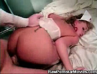 Nurse Bunny Love Gets Rough Treatment