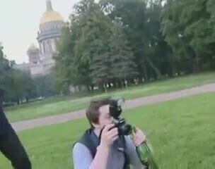 BRIDE Fuck Public Just After WEDDING! -L1390-