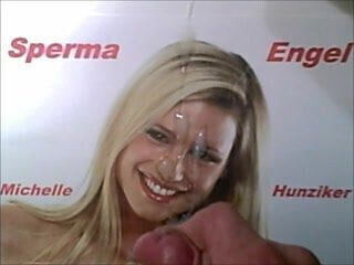 Michelle Hunziker Cum on Pics Vid 18X.wmv Compilation