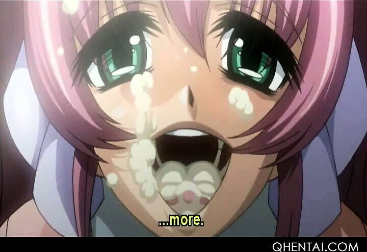 Sexy teen hentai nurse gets rubbed close-up