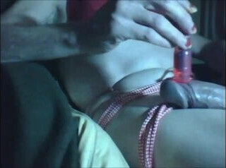 selfbondage cumming with sound