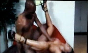 ebony legs quivering