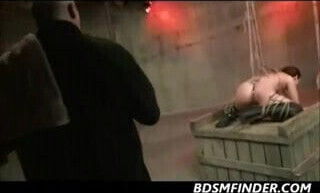 Shibari Rope Bondage Whipping