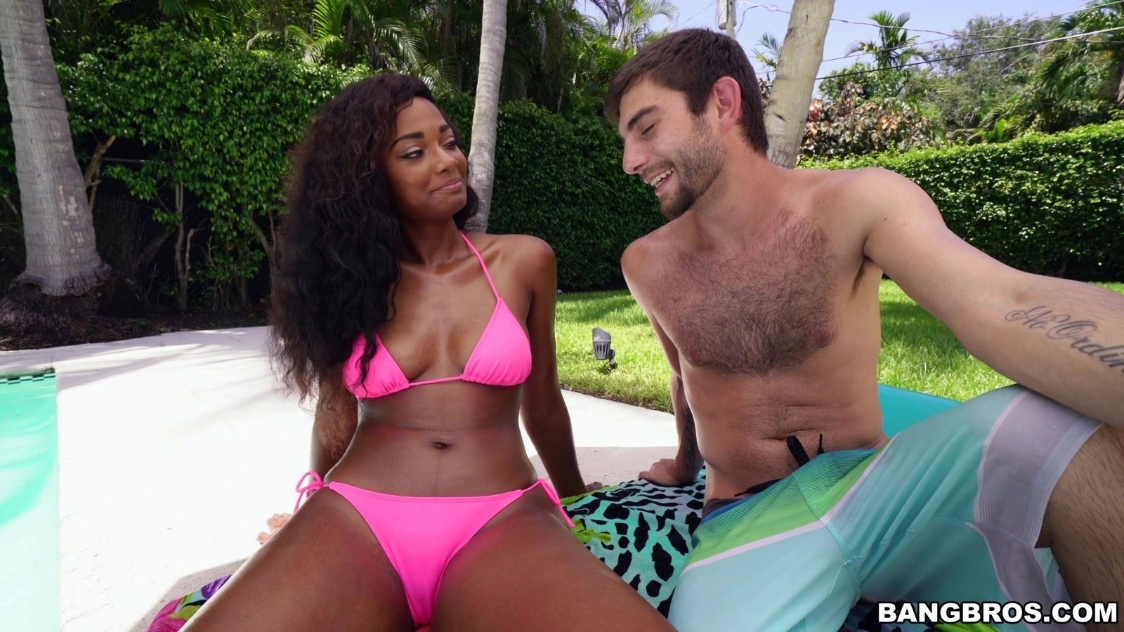 Hardcore interracial fucking with seductive ebony Payton Sweet