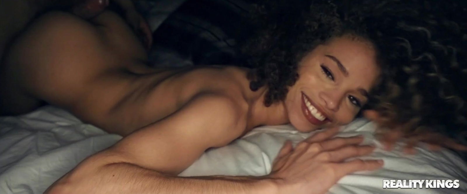 Cute Cecilia Lion smiles while getting fucked