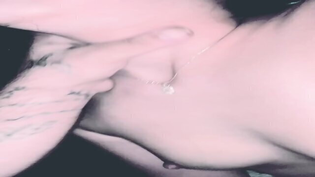 Nervous Step sister sucks cock while parents are home