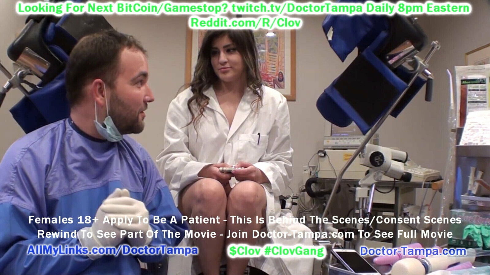 $CLOV Become Doctor Tampa, Experiment Sophia Valentina!