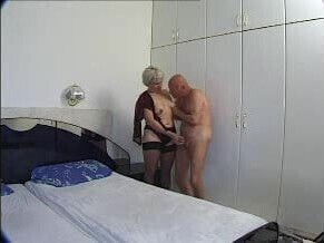 GRANNY AWARD hairy mature with