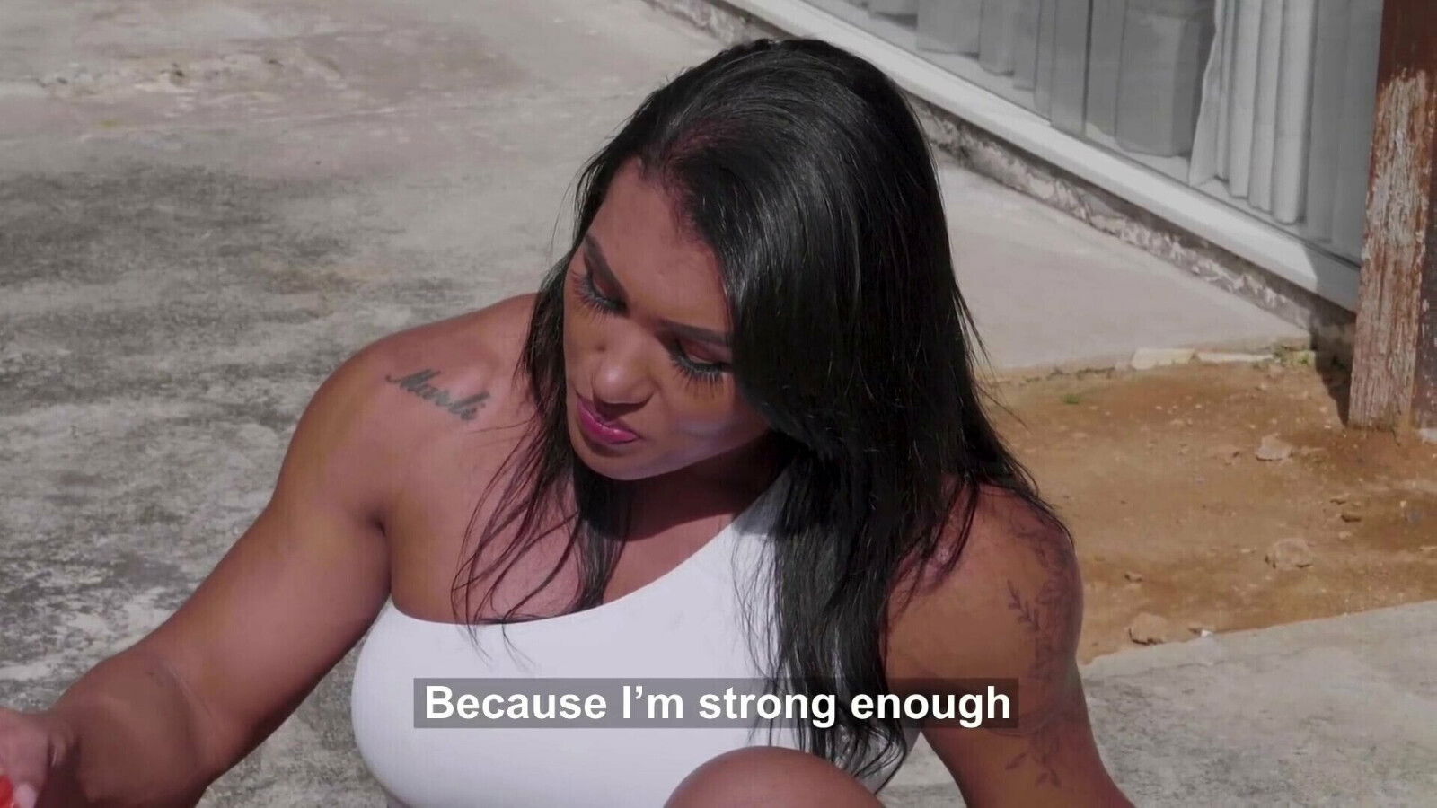 Brazilian Thunder Thighs Crushing Watermelon