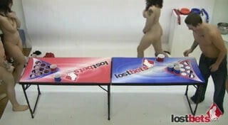 Strip Beer Pong vs Franco,Holly,Dick & Zayda part 2