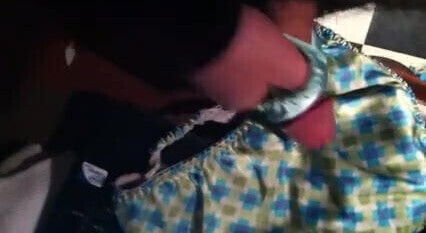 masturbation wearing wifes lycra panty stroking satin panty