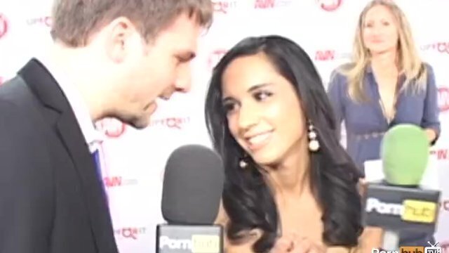 PornhubTV Cyrus Kayden Kross Carpet Awards